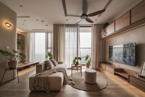 cho thuê căn hộ 1pn2vs phong cách japandi, full nội thất cao cấp, miễn phí voucher onsen.