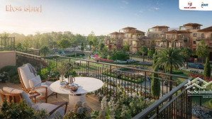 biệt thự đơn lập elyse island view trực diện sông. trực tiếp cđt. lh 