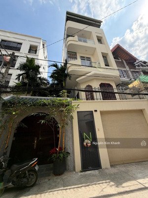 hxh nguyễn cửu vân - ngang 5m vuông vức - 5 tầng 6pn - nhà đẹp oto ngủ trong nhà