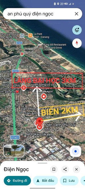 nhà phố chợ phường điện ngọc làng đại học fpt