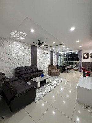 cho thuê căn hộ 3pn - nhà decor+ fullnt- ban công rộng - cc bellezaq7- dt 124m2- giá 20 triệu