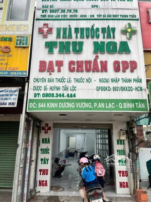 cho thuê nhà mặt tiền kinh dương vương, p. an lạc, bình tân 3m x 14m