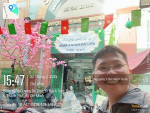 bán nhà cạnh giáo đường hồi giáo jamiul anwar ngang 4m dài 10m nhà 3 tầng 3 phòng chỉ 4 tỷ nhỉnh