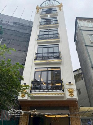 cho thuê nhà mới võ chí công xuân la 60m2 x 6 tầng thông sàn thang máy mt 5m thiết kế hiện đại 23tr