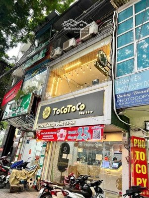 mặt phố quận đống đa - giá trong ngõ - chỉ hơn 400tr/m2 mặt tiền 6.8m nở hậu - gần ngoại thương