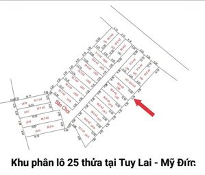 bán đất tại xã tuy lai, 930 triệu, 56.9m2, gần quy hoạch đường miếu môn quan sơn tiềm năng tăng giá