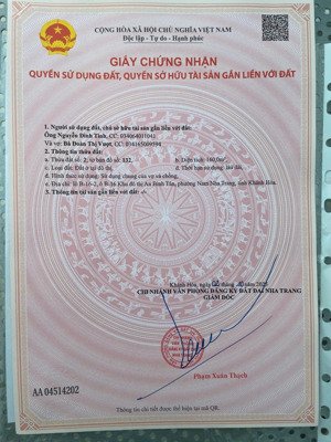 chính chủ bán lô đất cạnh góc đường t15 đối điện chung cư noxh đã có sổ cá nhân xây tự do