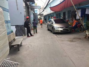 bán căn nhà kế khu dân cư bình hưng. ba gác tận cửa.