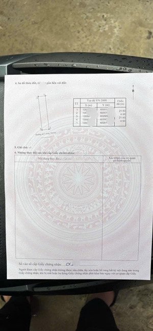 bán đất tđc ngọc hiệp, p. tây nha trang, dt 96,8m2 (ngang 4,5m) h.nam - giá bán: 49tr/m2