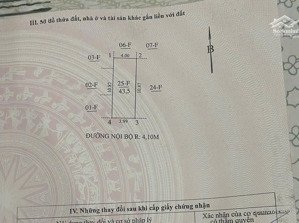 cần bán nhanh lô đất - cổ nhuế - phân phân lô ô tô chạy vòng quanh 43,5 m2 - mt4m / giá 8,4 tỷ