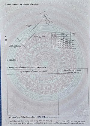 bán đất 501m² có 100m2 ođt tại búng gội, cửa dương sổ đỏ riêng, gần đường lớn