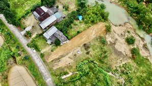 đất mặt tiền tỉnh lộ 16 view suối ngay trung tâm hương bình cũ nay là bình điền