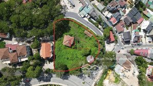 khu đất ở tư nhân 4123m2 ngay mặt tiền hùng vương - trần quang diệu, cổng vào dinh i bảo đại đà lạt