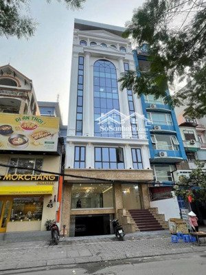 cho thuê nhà mặt phố trần đăng ninh - cầu giấy: 100m2, 6 tầng - thang máy, mọi mô hình, 99tr/th