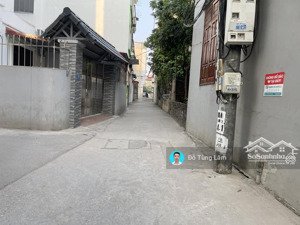 chính chủ bán đất ngõ 321 phúc lợi 55m2, mặt tiền rộng, gần cầu thanh trì