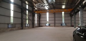 cho thuê kho xưởng km 10 đại lộ thăng long an khánh hn, dt 1200m khung zamil, điện 3 pha xe công đỗ