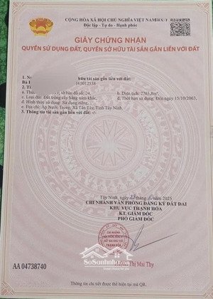 bán đất tại thủy đông, thạnh hóa, long an, giá ưu đãi 19,6 tỷ, diện tích 12253,1 m2