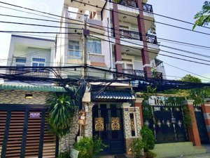 mặt tiền đường lưu hữu phước - trung tâm quận 8 - nhà 2 tầng mới đẹp - ngang 4m *25m- đang cho thuê