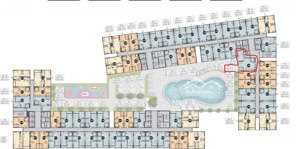 căn 55,4m2 | 1pn+1 lớn nhất dự án | sẵn sổ | tầng đẹp view hồ bơi | giữa 2 tuyến metro | chỉ 1,69tỷ