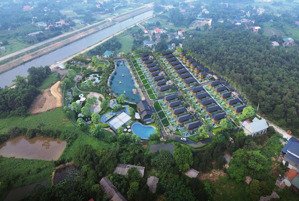 sở hữu ngôi nhà thứ 2 ven hồ suối hai trung tâm cẩm lĩnh, ba vì