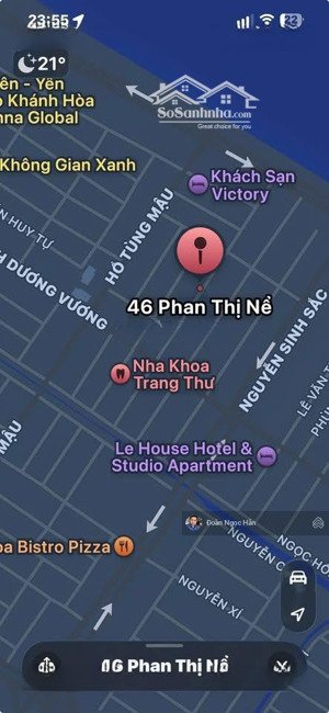 lô đất thông biển ntt hướng đông nam cực đẹp - nằm trên trục đường phan thị nể hoà minh cũ