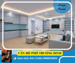 1 CĂN DUY NHẤT Ở PHỐ TRƯƠNG ĐỊNH. CHỈ TRÊN 4Đ, 90M², SỔ ĐỎ, NGAY TẦNG 2, FULL NỘI THẤT