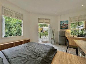 quận 2 căn hộ studio siêu xinh, full nội thất, nhiều cửa sổ thoáng mát & nhiều ánh sáng