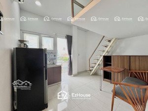 cho thuê căn hộ có gác ban công ngay âu cơ - trường chinh tân bình