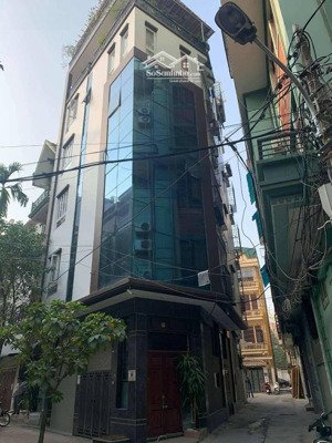 bán nhà phố nghĩa tân - cầu giấy 90m, 7 tầng, thang máy, vỉa hè, lô góc, kinh doanh, 29-30 tỷ