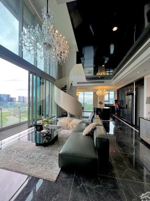 empire city- cho thuê duplex 4 phòng ngủ thang máy riêng, view hoa hậu