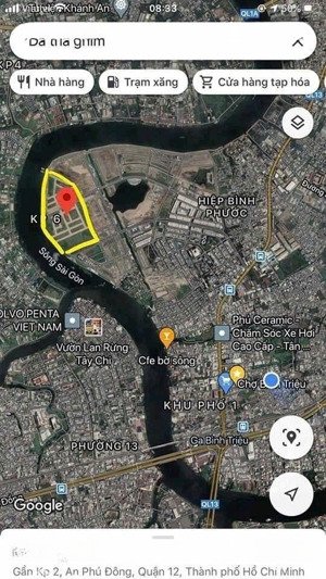 m&a da kdc số 6 hiệp bình phước, tp thủ đức (giáp vạn phúc 2, đông nam & sông sg)