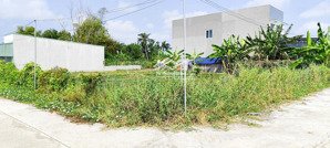 Giá ưu đãi 1,5 Tỷ - Lô đất 2 Mặt Tiền Xã Phước Vân, Cần đước, Long An. D.tích 200m2, Full Thổ Cư.