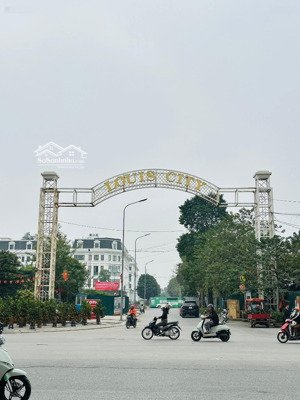 bán 107m đất sổ đỏ khu louis hoàng mai. mặt tiền rộng 8m mặt đường to ô tô tránh nhau