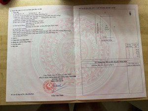bán đất 2 mặt tiền xã lộc an (nay thuộc long thành), đồng nai, 168m2, 114m2 thổ cư, giá 2.7 tỷ tl