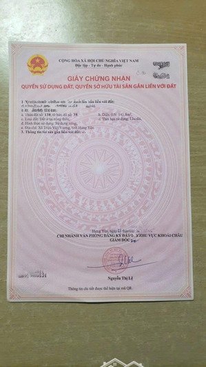 bán đất tại dạ trạch, khoái châu, hưng yên, giá thỏa thuận, 141m2, mặt tiền 7m