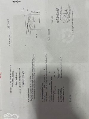 bán đất 364m2 lô góc ngã tư, điện nam đông, điện bàn, quảng nam. giá bán 5,1 tỷ vnd