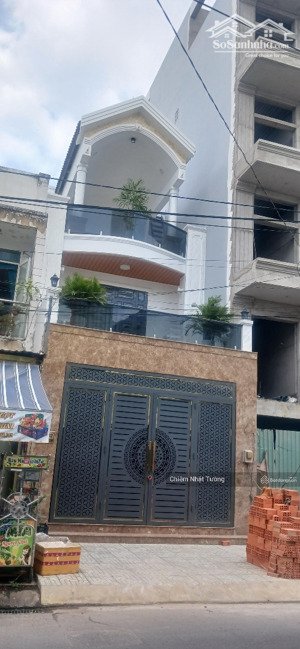 nhà bán hẻm 10m thông kd tốt, 3 tầng mới đẹp, 5,2m x 22m(122m2) lê văn quới