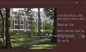 rổ cđt the glen - v1.02 mặt tiền công viên 23ty