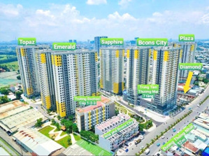 giỏ hàng bcons city mới nhất 2026, "tháp green topaz, 2pn chỉ từ 2.33 tỷ, nội thất mới 100%"