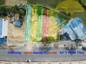 bán đất tại đường 47 xã điềm thụy ngay cạnh kcn điềm thụy