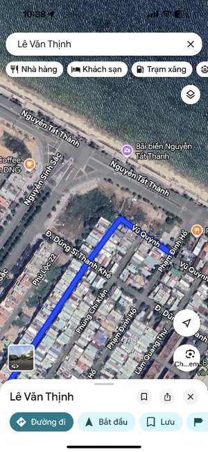 góc 2 mt đường 7m5 dũng sĩ thanh khê và lê văn thịnh . cách biển nguyễn tất thành chỉ 100m