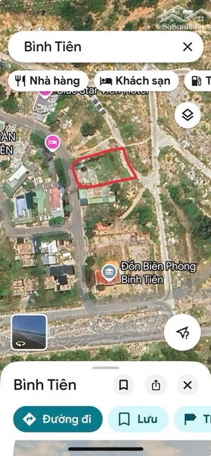 đất vàng mặt biển bình tiên tuyệt tác 2 mặt tiền sổ đỏ lâu dài