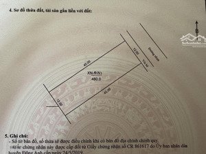 bán 2000m đất sổ đỏ cụm làng nghề vân hà, 2000m2 sổ đỏ chính chủ trao tay