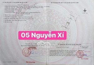 bán lô đất đường 7m5 nguyễn xí 125m2 sát lý thái tông