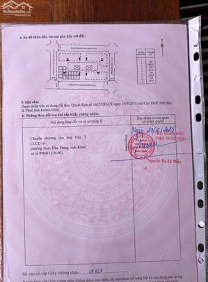 Bán căn hộ 55m2 Chung Cư Hoàng Quân – Phường Bắc Nha Trang Ra biển 1.3Km