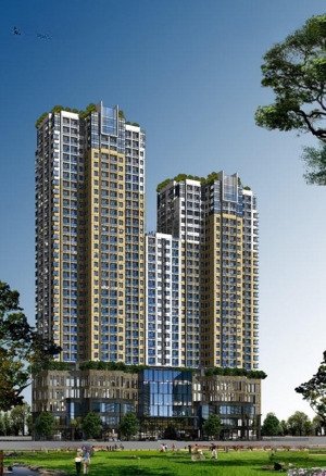 bán sàn văn phòng toà nhs trung văn, 109m2 sổ đỏ lâu dài, đang có dòng tiền 27tr/ tháng