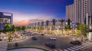 bán căn góc shophouse mặt đường 35m đối diện toà cc 600 căn - kđt entiz the fusion - chiết khấu 8%