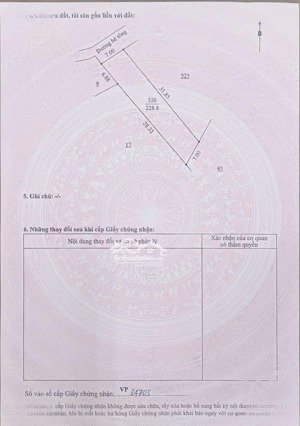 đất đẹp xã hòa vang, 228m2 đất ở toàn bộ ngang 7m vuông vắn