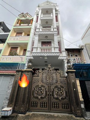 ngộp bank bán gấp: nhà 6 tầng, tầng hầm, thang máy.cityland, emart phan văn trị, hẻm xe hơi 16.8tỉ