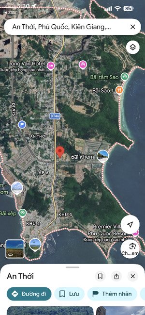 lô đất đẹp phường an thới qh thổ cư ace ạ gân bãi khem